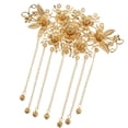 thumbnail image 2 of 1 Pieza Celadas Nupciales Chino para Cabeza de cabellero para Boda Nupcial Joyería de Cabello perfecl Casco nupcial, 2 of 8