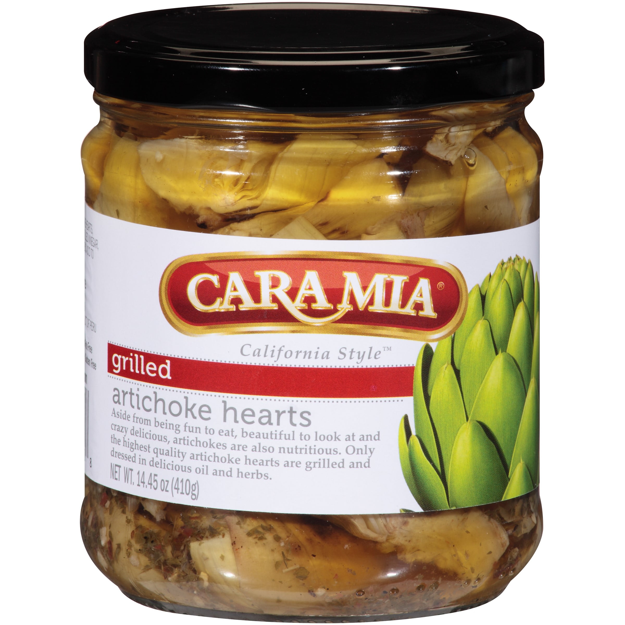 Cara Mia Grilled Artichoke Hearts, 14 Oz
