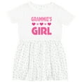 thumbnail image 3 of Inktastic Grammie Girl Granddaughter Girls Toddler Dress, 3 of 5