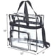 thumbnail image 5 of Transparent Tote Bag With Adjustable Shoulder Straps, Perfect For Sports, 5 of 5