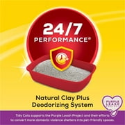 Purina Tidy Cats Clumping Cat Litter, 24/7 Performance Multi Cat Litter, 14 lb. Jug