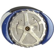 Xikar High Performance HP4 Diamond Quad Flame Cigar Lighter, in Attractive Gift Box, in-line Fuel Adjustment Wheel, Oversized Double EZ-View Fuel Window, Blue