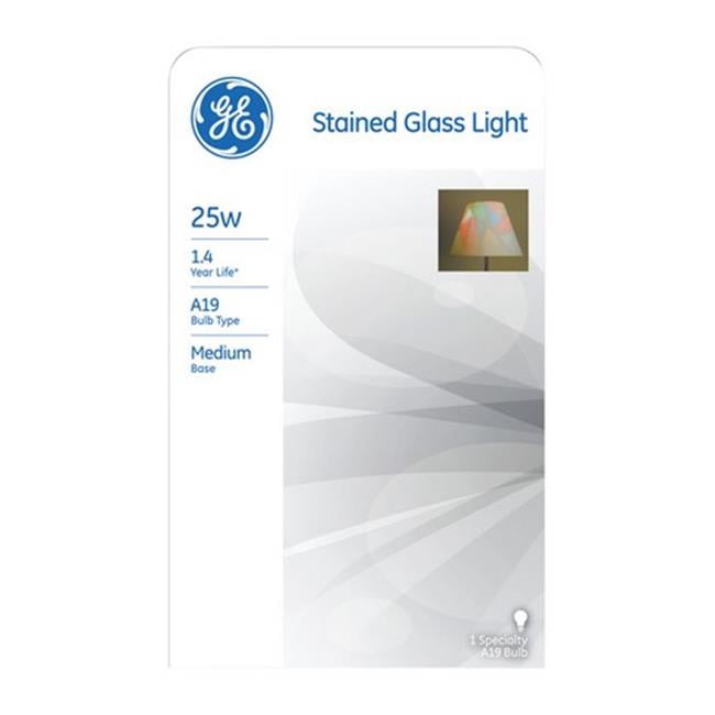 G.E. Lighting 46645 25 Watt Stained Glass Light Bulb Walmart Canada
