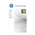 thumbnail image 1 of G.E. Lighting 46645 25 Watt Stained Glass Light Bulb, 1 of 4