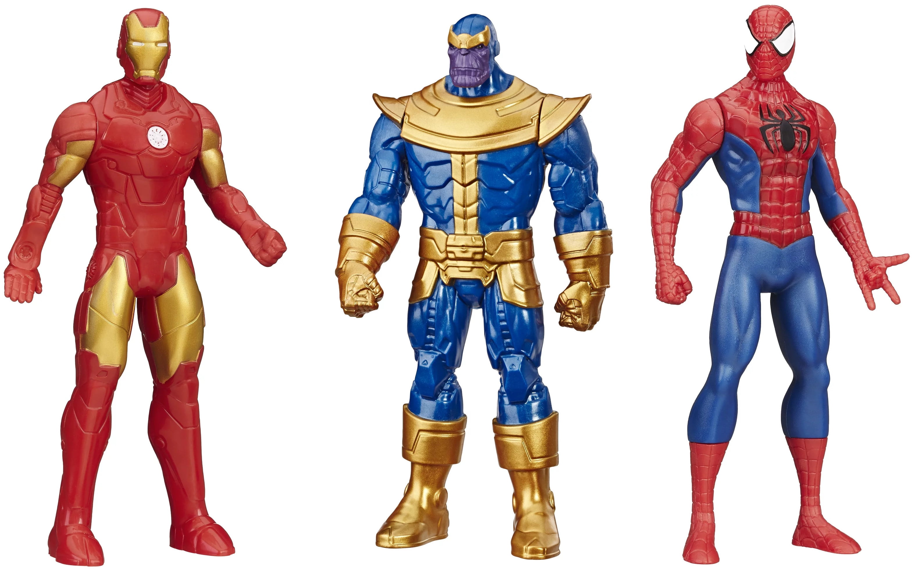 BUNDLE 4-PACK] - Marvel Avengers 6-inch Action Figures - Spider
