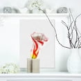 thumbnail image 1 of Colorful Bell Flower Sketch Watercolor - Large Floral Canvas Artwork, 1 of 3