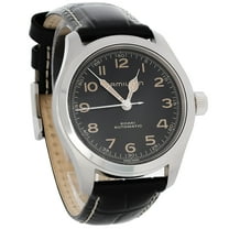 Hamilton Khaki Field Murph Mens Black Strap Automatic Watch H70405730