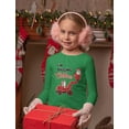 thumbnail image 2 of Santa I'm Digging Christmas Gift For Boys Toddler Kids Long sleeve T-Shirt, 2 of 5