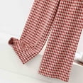 thumbnail image 4 of Qetyuw Women's Plaid Pajama Pants Checkered Casual Comfy Sleep Pants Drawstring Waist Plus Size PJ Bottoms Trousers with Pockets, 4 of 9