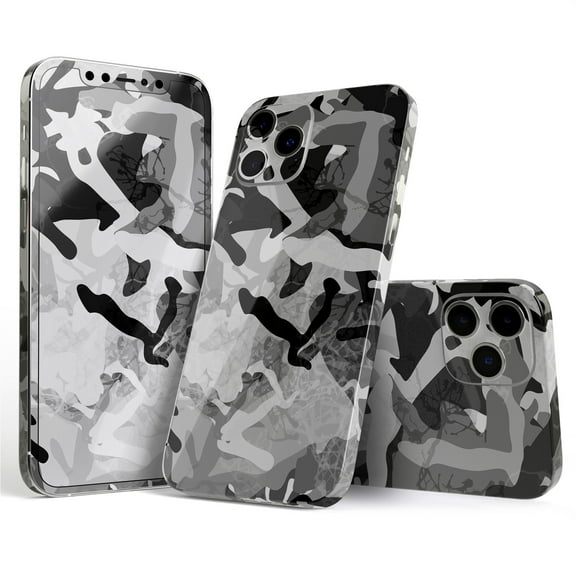 DesignSkinz Desert Snow Camouflage V2 Full-Body Skin Decal Wrap Cover for iPhone 16