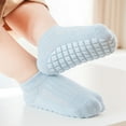 thumbnail image 4 of 6 Pairs Toddler Baby Non Slip Socks with Grips Cartoon Boys Girls Anti-Slip Floor Walking Sock for Infants Newborn 0-5T - S, 4 of 6