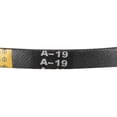 thumbnail image 4 of Uxcell A19 V-Belts 19" Mid-Perimeter, A-Section Rubber Drive Belt 2pcs, 4 of 5