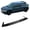 Gloss Black, variant on Ikon Motorsports Roof Spoiler Compatible With 2022-2024 Hyundai Ioniq 5 IKON Style Gloss Black ABS Plastic Rear Window Roof Spoiler Visor