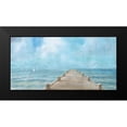 thumbnail image 2 of Nai, Danhui 14x9 Black Modern Framed Museum Art Print Titled - Summer Dock Panorama, 2 of 5