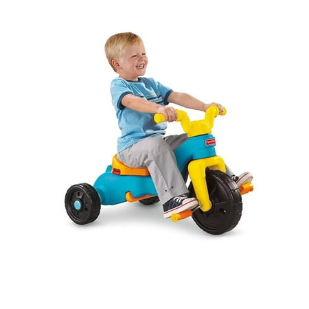 Fisher-Price Rock, Roll 'n Ride Trike with 3 Grow-With-Me Stages
