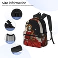 thumbnail image 3 of Goofa The Nightmare Before Christmas Pattern Casual Backpack – School Backpack Lightweight & Ergonomic Design, Water-Resistant, Spacious & Comfortable, Travel, 3 of 6