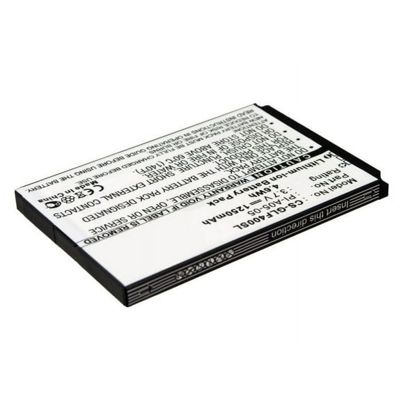 Replacement Battery for Golf Buddy LI-A02-04,LI-A05-05,LI-A1-01,PI-A05-05,3.7V/1250mAh