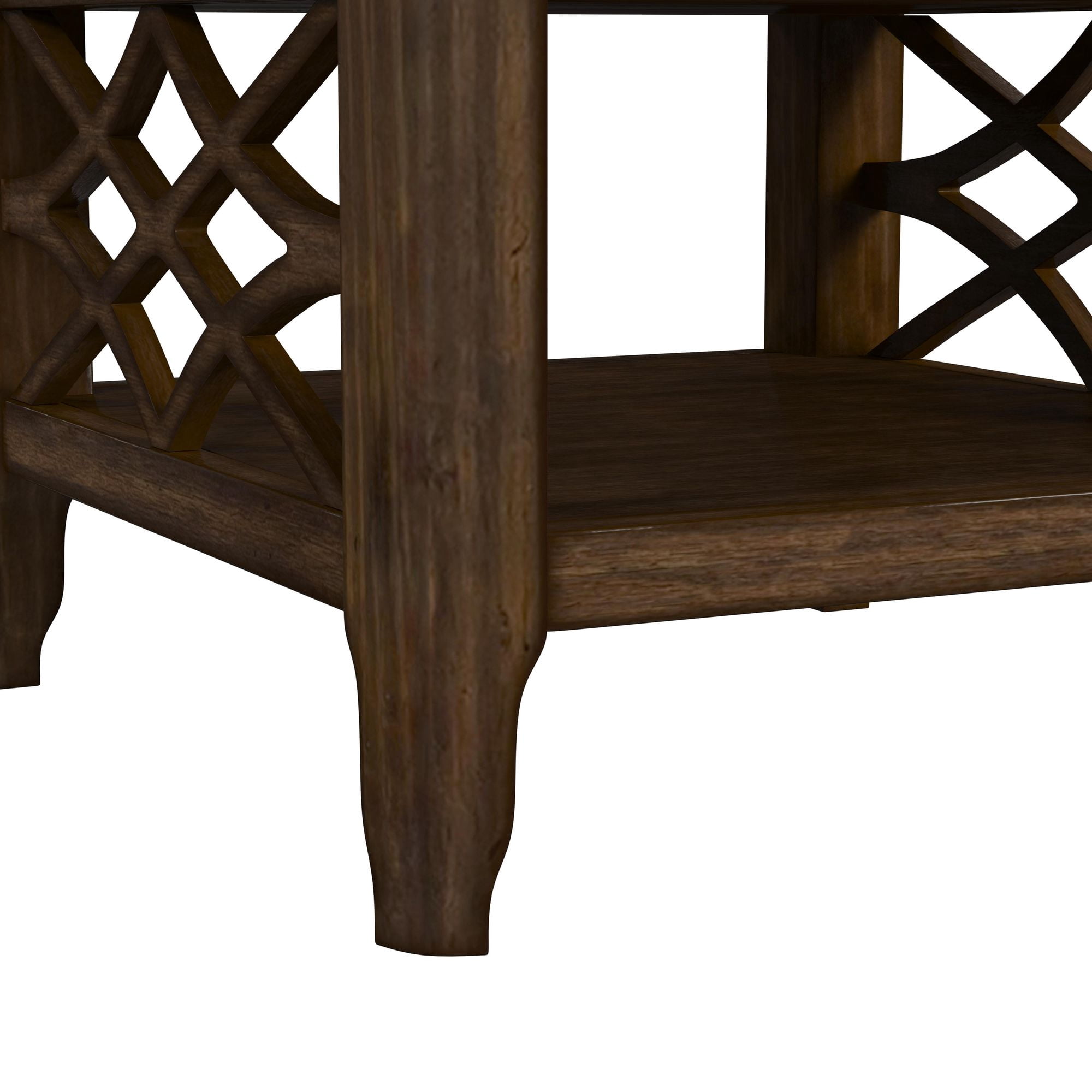 Picket House Furnishings Stark End Table in Cherry