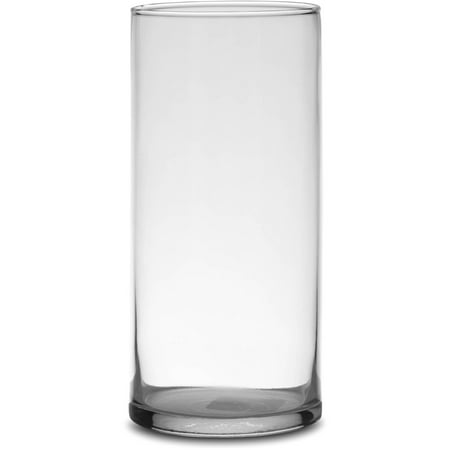 cylinder glass vase libbey each walmart