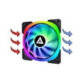 thumbnail image 3 of Apevia Lunar Pro LP412L-RGB Cooling Fan, 4 Pack, 3 of 6