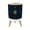 Color 2, variant on Small Trash Can with Lid Black Bears Cub Woodland Forest Acorns Trees 1.8 Gallon Dog Proof Trash Can Round Garbage Can Waste Bin Wastebasket for Bathroom Bedroom Living Room