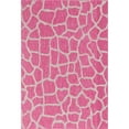 thumbnail image 1 of Unique Loom Tapis de Safari Extérieur pour Girafe 6' x 9' Rectangle Rose/gris, 1 of 1