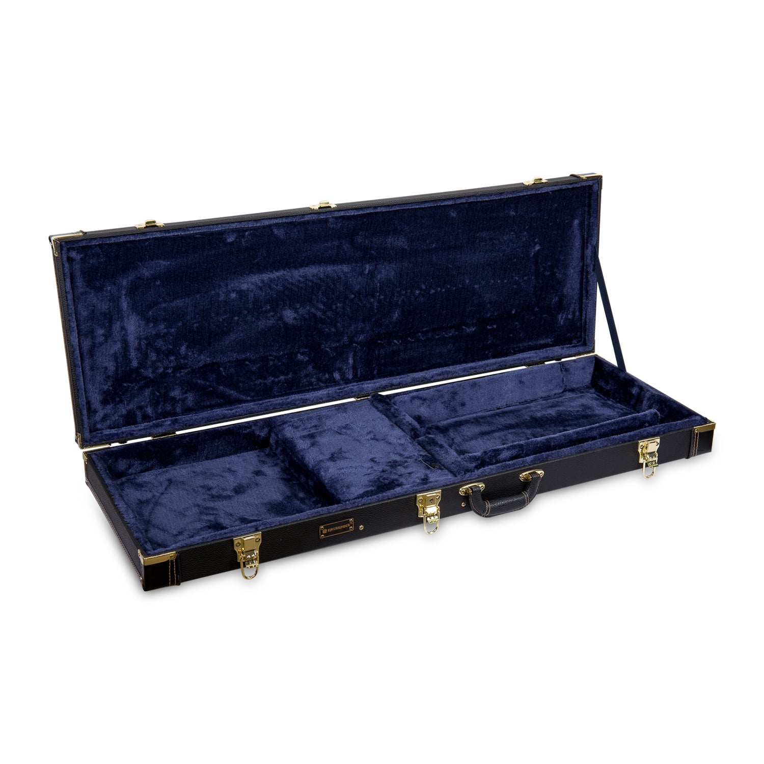 Crossrock Vintage Vibe Case for Fender Telecaster & Stratocaster Electric Guitar