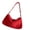 Red, variant on Retro Suedes Saddles Bag Lightweight Underarm Purse Fashion Shoulder Bag
