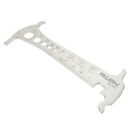 

2 Pack Chain Chains Wear Gauge Checker Tool The