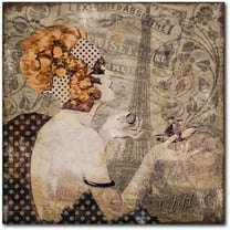 Trademark Fine Art "A Date With Paris" Canvas Art by Color Bakery