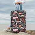 thumbnail image 7 of Rateoe Various Languages Mother Printed Luggage Cover, Suitcase Protector Fits 18-32 Inch Luggage-Small, 7 of 7