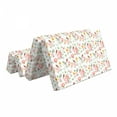 thumbnail image 2 of Bird Foldable Mattress, Romantic Spring Forest Items, 78.7" x 47.2", White and Multicolor, by Ambesonne, 2 of 6