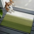 thumbnail image 3 of Sage Green Ombre Entryway Rug 2'x3'&nbsp; Non Slip Front Door Mats, Modern Abstract Art Texture Entrance Rugs Indoor Outdoor Carpet, Washable Floor Mats Small Area Rug for Bedroom Kitchen, 3 of 8