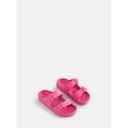 thumbnail image 2 of Wonder Nation Little and Big Boys or Girls Two Buckle Footbed Slide Sandals, 2 of 5