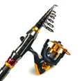 thumbnail image 6 of 1.5/1.8/2.1/2.4m Fishing Pole Combo Set  Rod and Reel Telescopic Fishing Rod Carbon Fiber Spinning Reels Fishing Accessories, 6 of 13