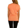 thumbnail image 3 of Reebok Womens Poly Marled Basic T-Shirt, 3 of 5