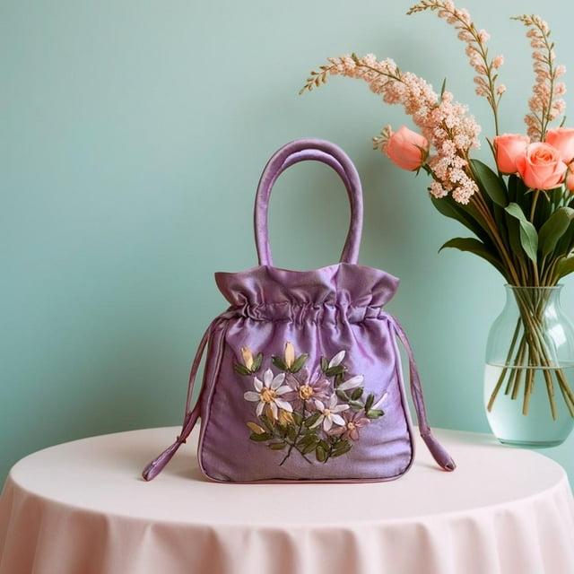 Ethnic Style Handbag Embroidered Bag, New Chinese Style Handbag N2H1