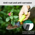 thumbnail image 2 of Deli Garden Tools Set 3 Piece Heavy Duty Gardening Hand Tools Kit with Hand Trowel,Hoe and Rake, Delicate Gift for Planting and Maintaining Gardens, 2 of 6
