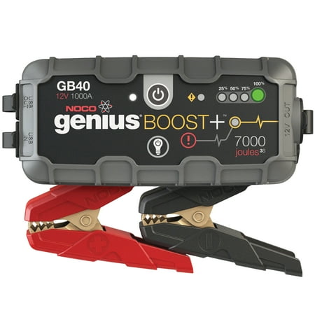 NOCO Boost Plus GB40 1000 Amp 12V UltraSafe Lithium Jump Starter for up to 6L Gasoline and 3L Diesel (Best Jump Starter 2019)