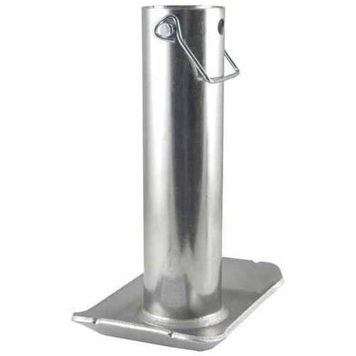 CURT 28275 Trailer Jack Foot, Fits 2Inch Diameter Tube, Supports 2,000