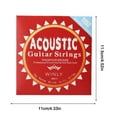 thumbnail image 2 of Cuerdas de guitarra acústica Wdftyju Cuerdas de bronce fosforado Accesorios de guitarra WA11, 2 of 9