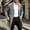 Gray, variant on FRSASU Men's Trench Coat Slim Fit Single Breasted Long Windbreaker Jacket Classic Lapel Casual Overcoat with Side Pockets Khaki