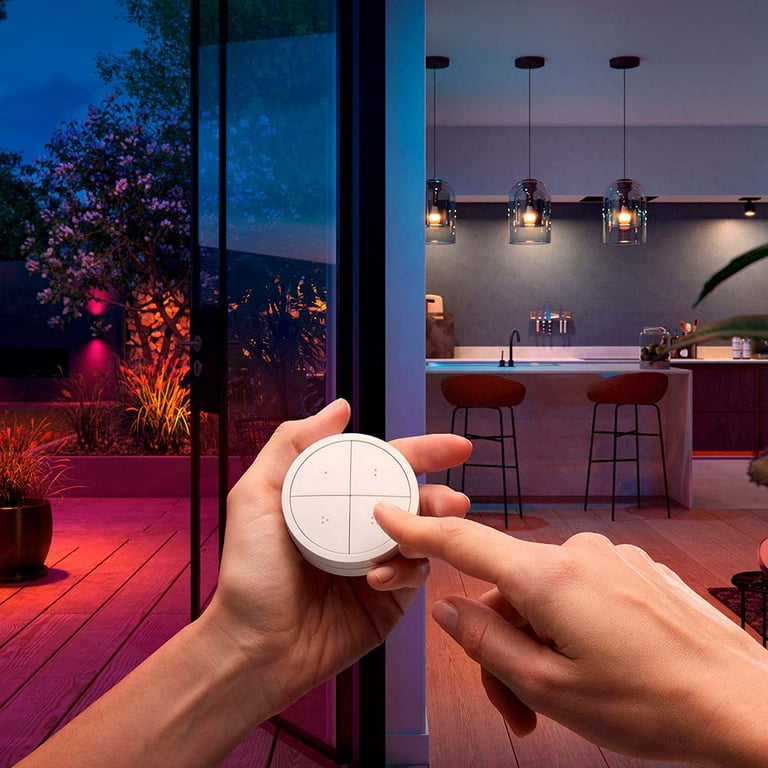 Philips Hue dial switch - Smart switch - wireless - ZigBee - 2400 - 2483.5 Mhz - white - Walmart.com