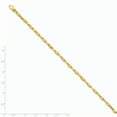 thumbnail image 2 of 14K Yellow Gold 3.25mm Polished Fancy Link Chain, 2 of 5