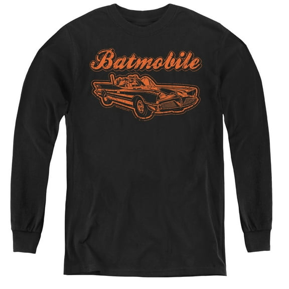 Batman - Batmobile - Youth Long Sleeve Shirt - Large
