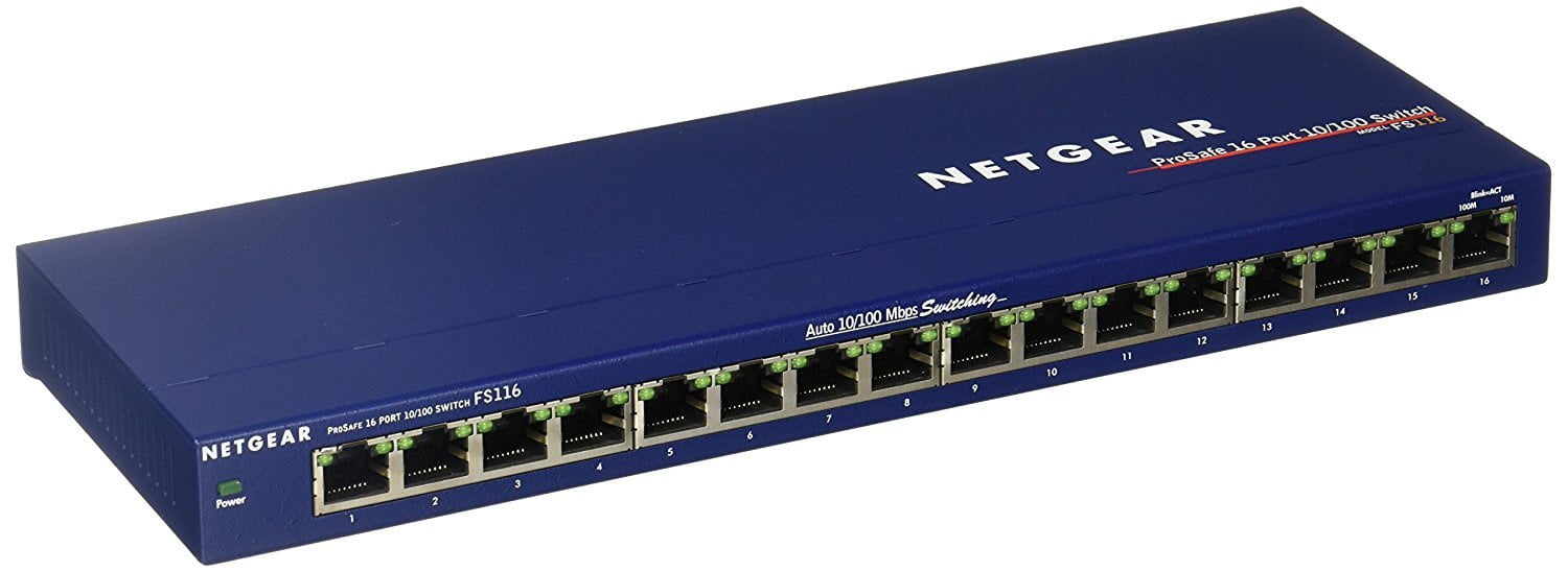 netgear 16 port gigabit switch manual