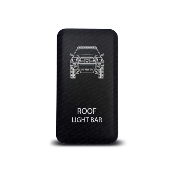 CH4x4 Push Switch for Toyota Tacoma - Roof Light Bar Symbol - White Led - Walmart.com - Walmart.com