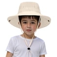 thumbnail image 5 of Toddler Baby Sun Hat Summer UPF 50+ Protection for Boys Girls Kids Adjustable Beach Hats with Bucket Wide Brim Outdoor,chin strap,comfortable,camping 3-10 Years, 5 of 6