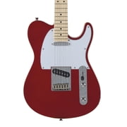 Tagima T 550 CA-LF/WH Electric Guitar - Candy Apple Red