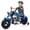 blue, variant on Electric Dirt Bike, Off-Road Electric Dirt Bike, 350W Kids Motorcycle with Training Wheels, Led Light, Music, 16.5 MPH, 36V Ride on Toys for Big Kids, Ages 14+